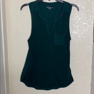 Dark green blouse